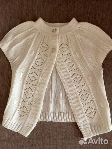 Накидка-кофточка для девочки