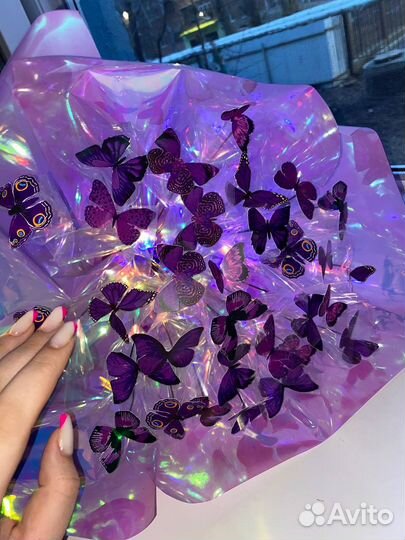 Букеты из бабочек