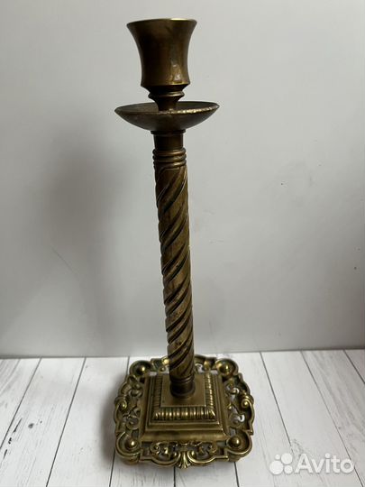 Подсвечники бронза и латуть
