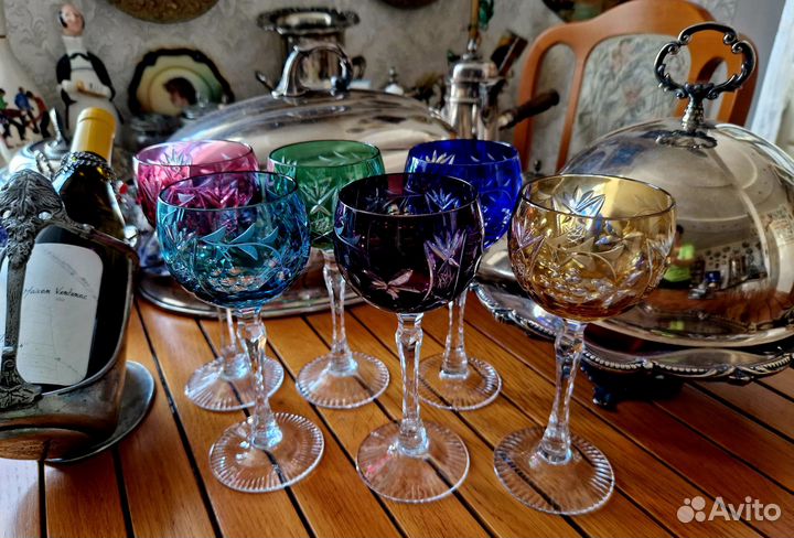 Винтаж: Цветной хрусталь (Germany)