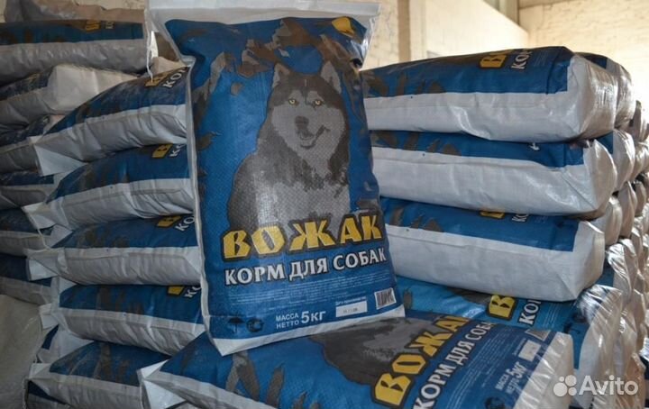 Сухой Корм Эконом класса для Собак Дружок и Вожак