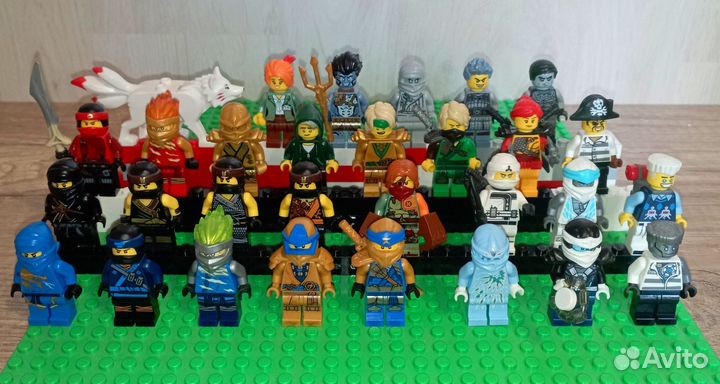 Lego Ninjago минифигурки