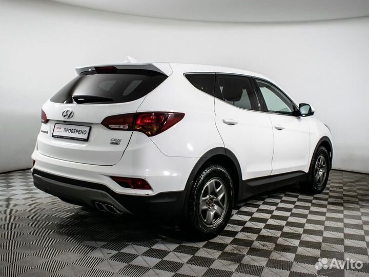 Hyundai Santa Fe 2.2 AT, 2017, 121 330 км