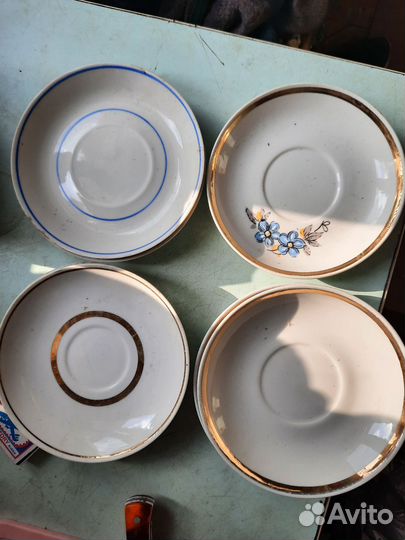 Блюдца чайные