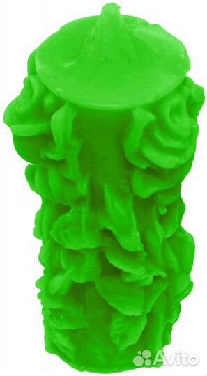 Силиконовая форма для свечей Стела с узором 4 (056