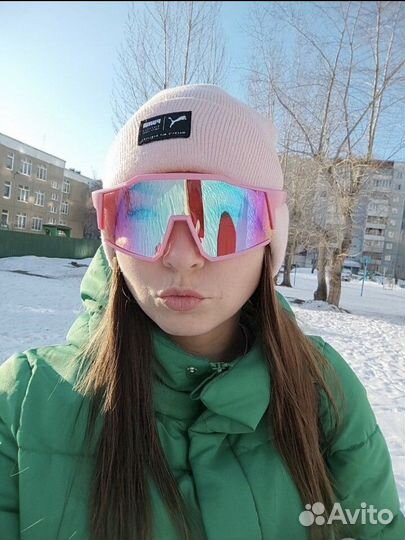 Спортивные очки Sutro Pink солнцезащитные розовые