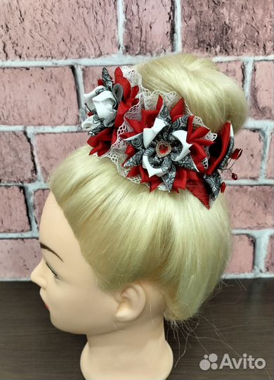 Украшение на гульку, пучок