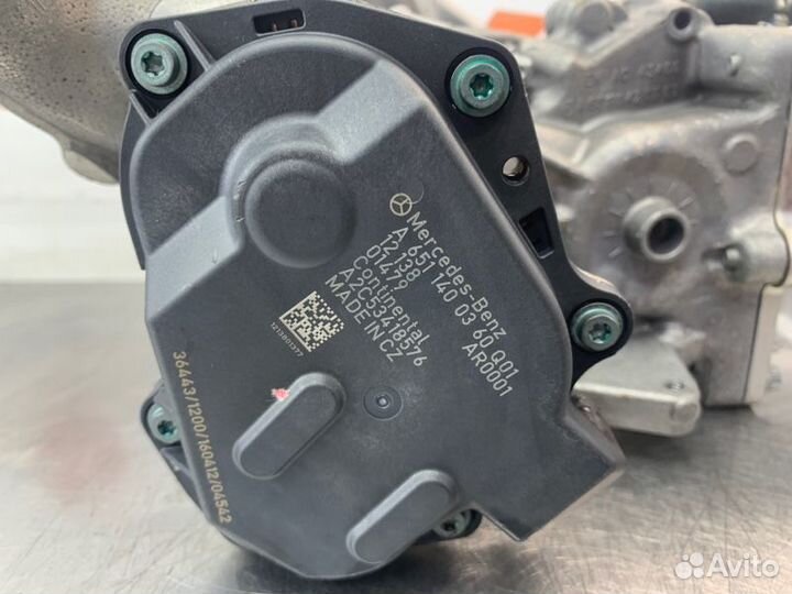 Клапан егр + охладитель Mercedes C-Class W204