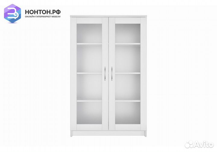 Шкаф-витрина Сириус белый