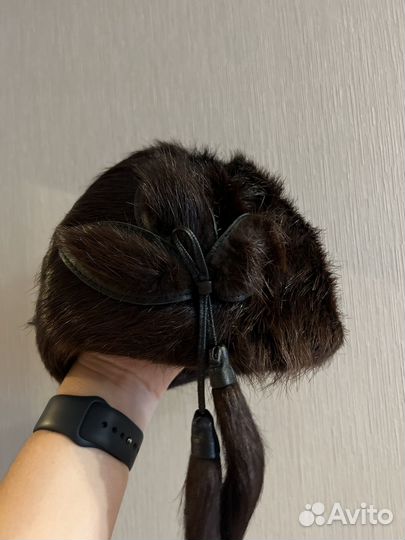 Шапка норковая 58 размер женская