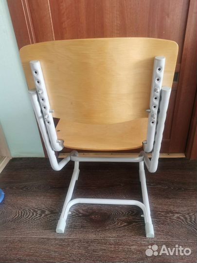 Растущая парта и стул бу