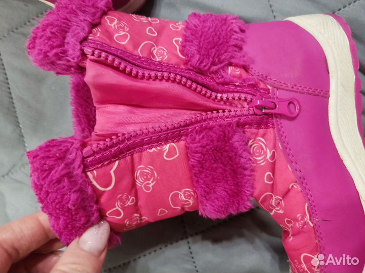 Сапожки детские на осень весну