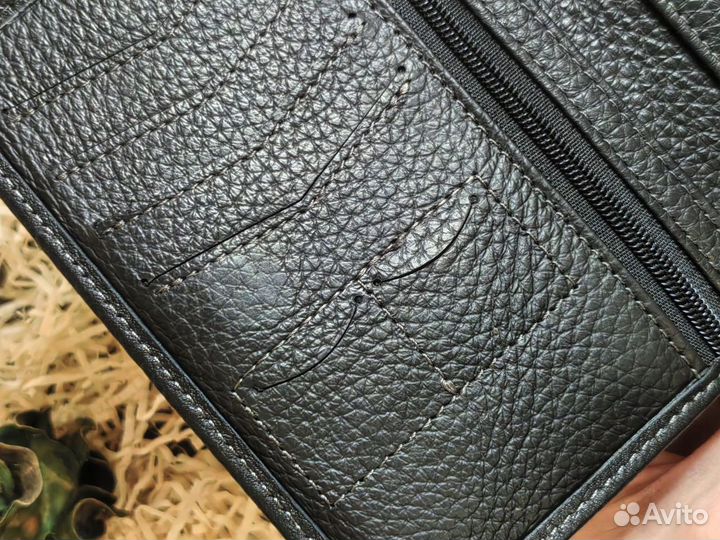 Кошелек мужской кожаный новый