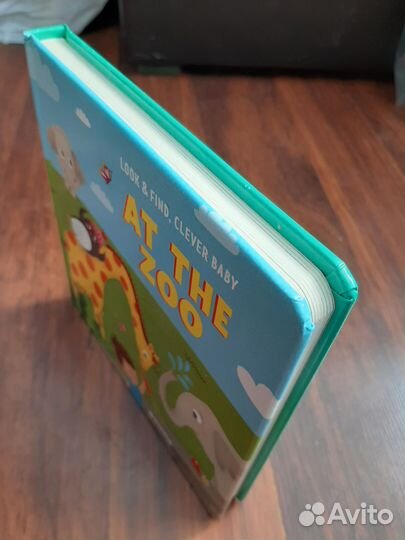 Детская развивающая книжка на английском языке