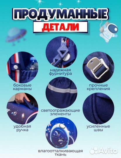 Рюкзак школьный новый 1-4 класс