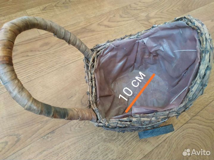 Кашпо из веточек