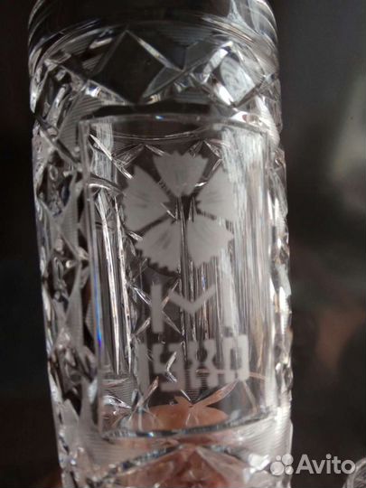 Фужеры хрустальные СССР