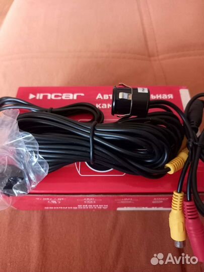 Камера заднего вида incar mini,новая,цветная