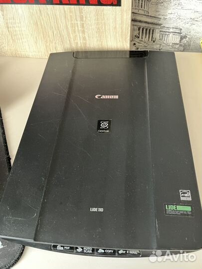 Сканер canon lide 110