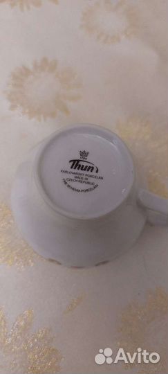 Чешские фарфоровые чайные бокалы