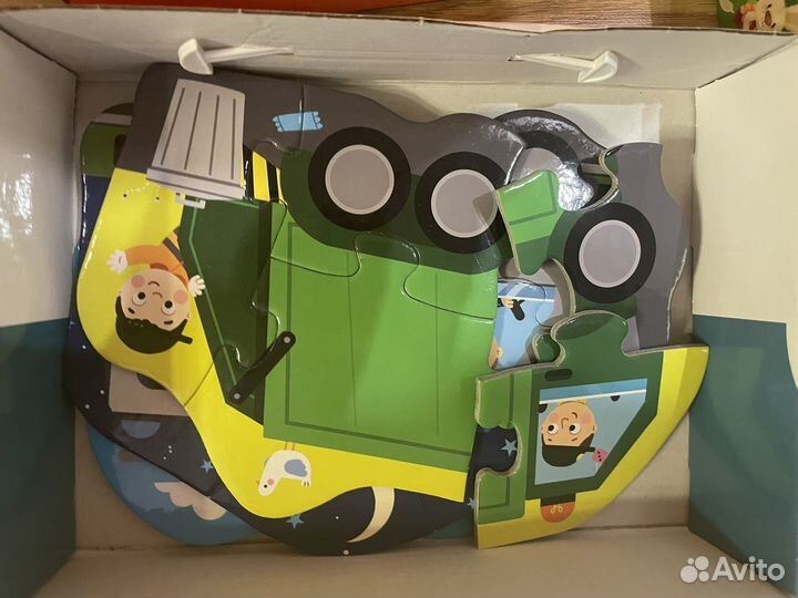 Детские настольные игры и пазлы