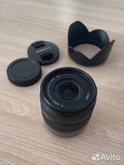 Объектив panasonic lumix g vario 14-42 мм