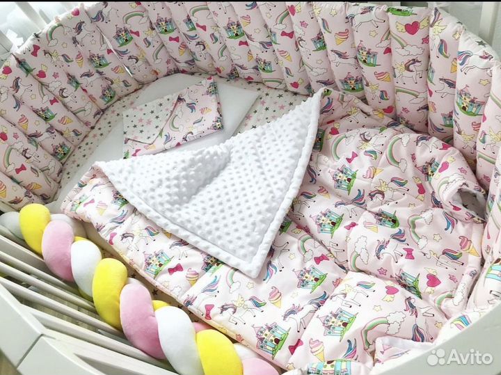 Детское постельное белье в детскую кроватку