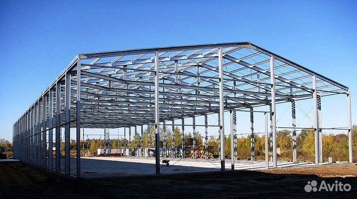Быстровозводимые склады, ангары из сэндвич панелей
