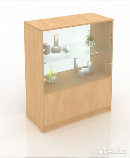 Прилавок торговый стеклянный