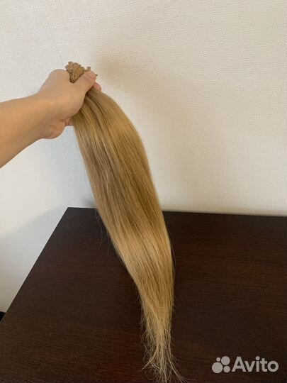 Волосы для наращивания блонд