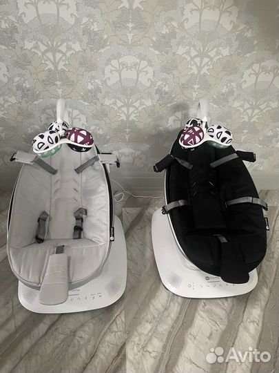 Кресло качалка 4moms mamaroo серый