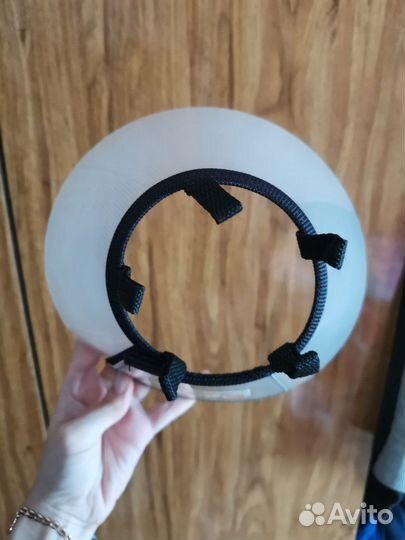 Воротник защитный пластиковый на липучке. 12.5