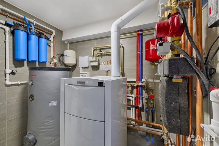 Монтаж отопления в частном доме от 50м2