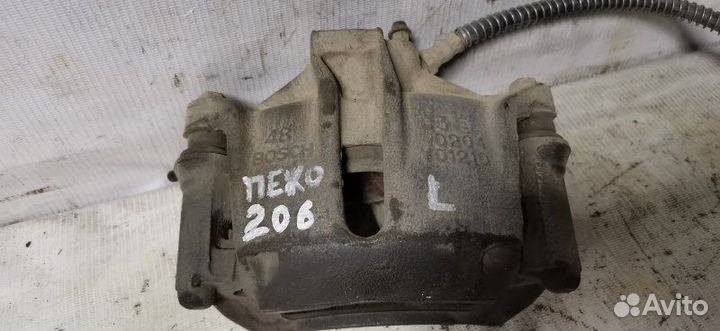 Суппорт передний левый Peugeot 206