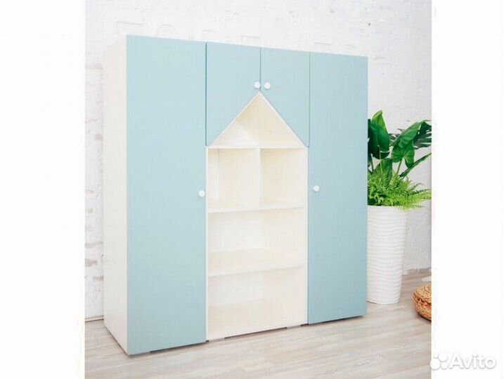 Детский шкаф-домик: уютное укрытие для вещей