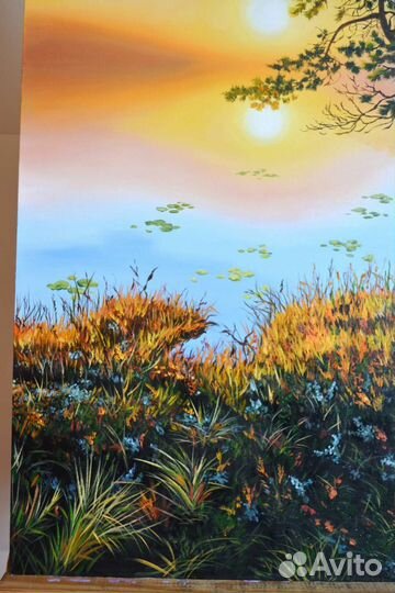 Картина маслом пейзаж