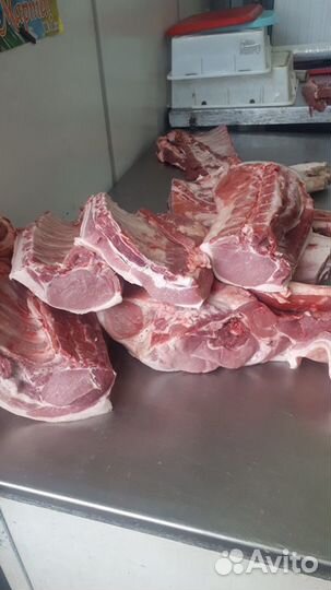Мясо свинины в полутушах