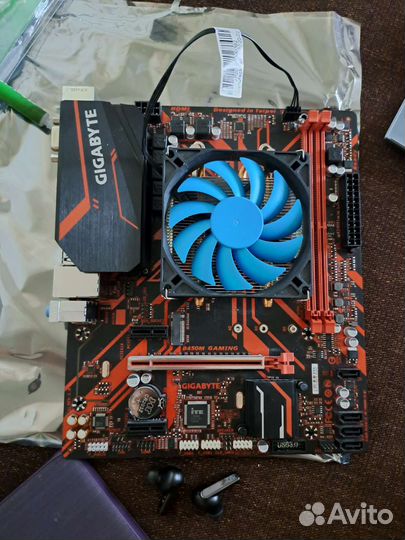 Платформа на b550 и amd ryzen 3200g