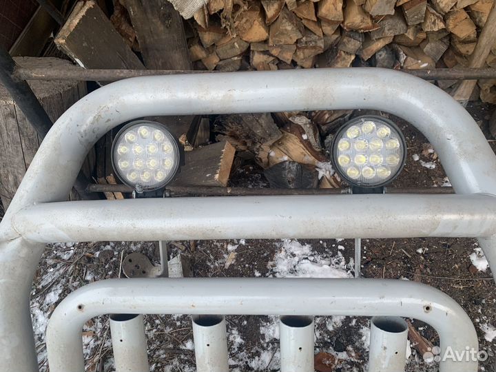 Кенгурятник на chevrolet ниву