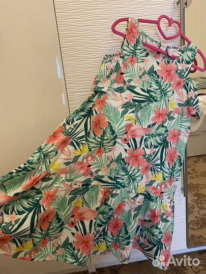 Летнее платье play today 164 см рост новое