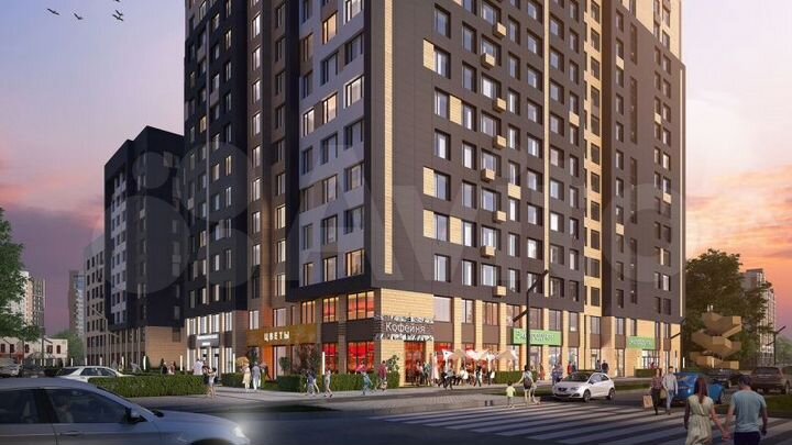 Квартира-студия, 24,7 м², 3/18 эт.