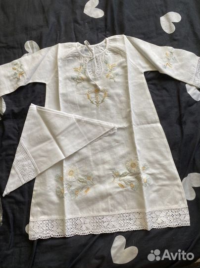 Крестильное платье для девочки