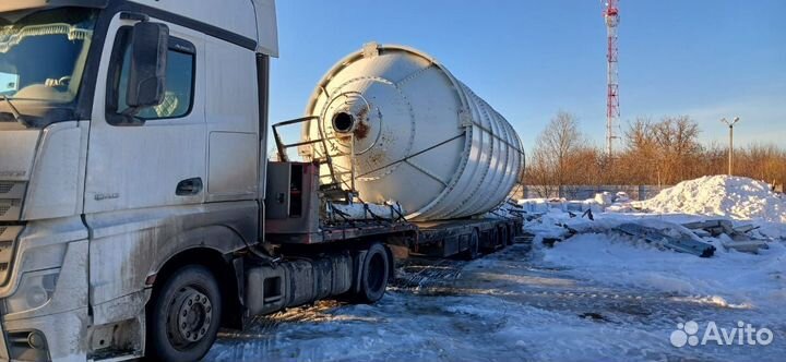 Грузоперевозки негабаритных грузов тралом