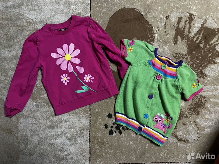 Детские вещи пакетом на девочку 5-7 лет
