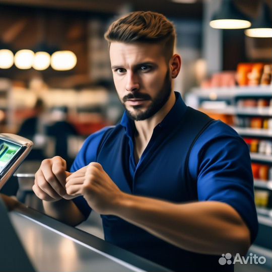 Кассир в продуктовый магазин (Папина)