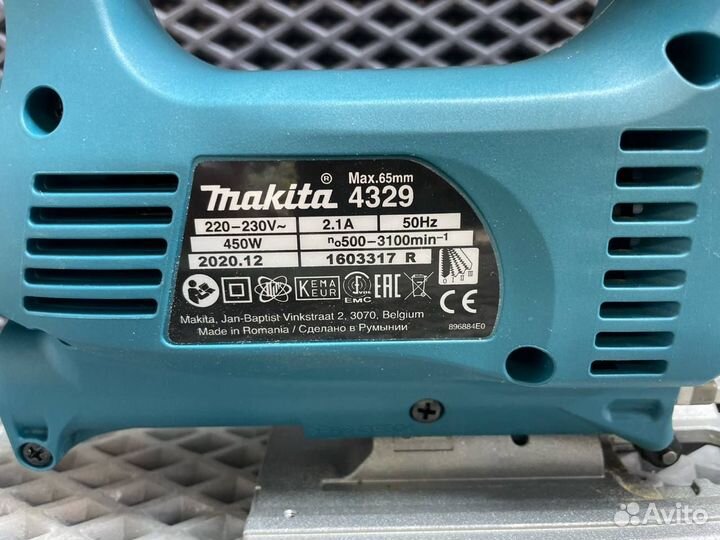 Лобзик Makita 4329 450 Вт (10)