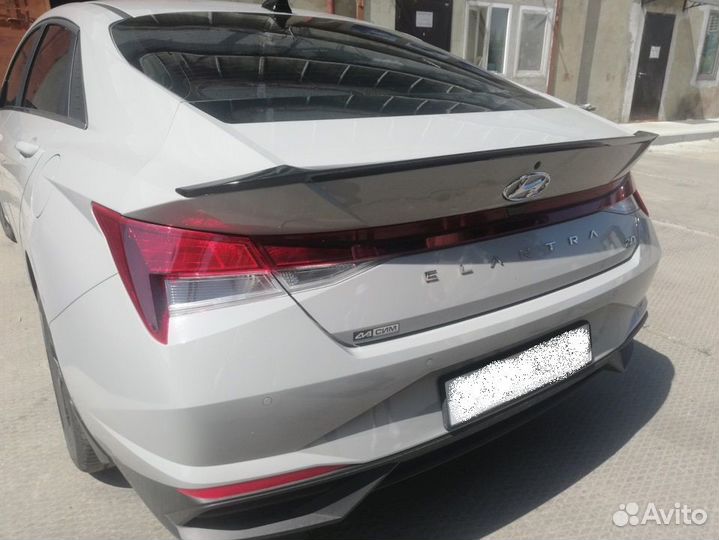 Спойлер На багажник Hyandai Elantra с19г