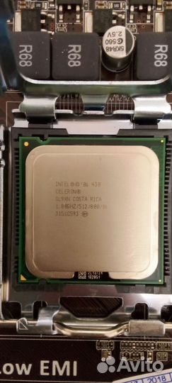 Процессор Intel Celeron 430 SL9XN