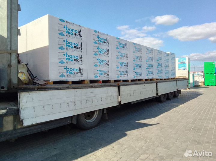 Газобетон Бонолит с Доставкой GZB-2375