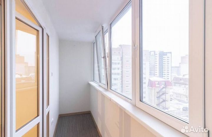 Остекление окон и балконов пвх